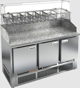 Стол холодильный HiCold PZE3-111/SN