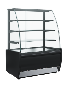 Витрина кондитерская Carboma K70 VH 1,3-1 LIGHT Chocolate 0013-0430 (ВХСв - 1,3д)