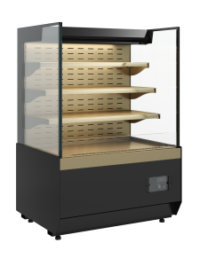 Горка холодильная Carboma KC70 VM 1,3-2 STANDARD 9005-0109 (прямая боковина, версия 2.0)