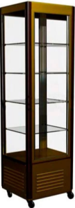 Витрина кондитерская Carboma D4 VM 400-1 0109-0102 (R400C Люкс коричнево-золотой)