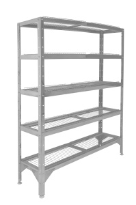 Стеллаж решетчатый Hessen СР-1,8×16/5 нерж