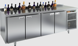 Стол холодильный HiCold GN 1111 HT V