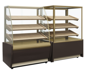 Витрина хлебная Carboma KC70 N 0,6-2 LIGHT Bread 0102-0109 (0,6 Cube без стекла)