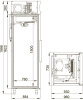 Шкаф морозильный Polair CB 107 S