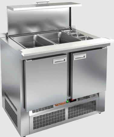 Стол холодильный HiCold SLE3-11GN полипропилен